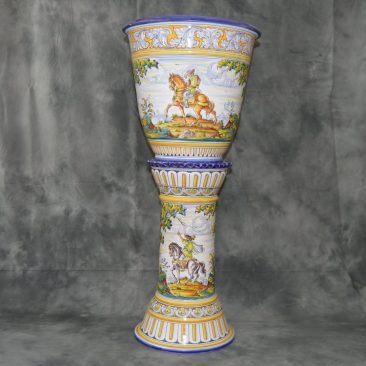 Macetero y pedestal MONTERIA 90 cm.