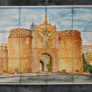 Cuadro Puerta Bisagra de Toledo