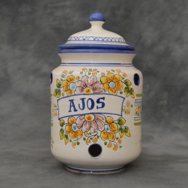Tarro para ajos 18 cm.