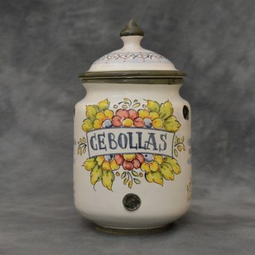 Tarro de cebollas de 18 cm