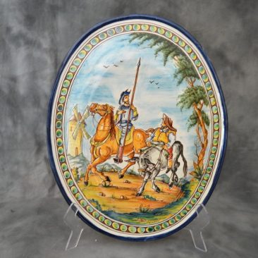 Ovalo QUIJOTE CAMINANTES 40X31