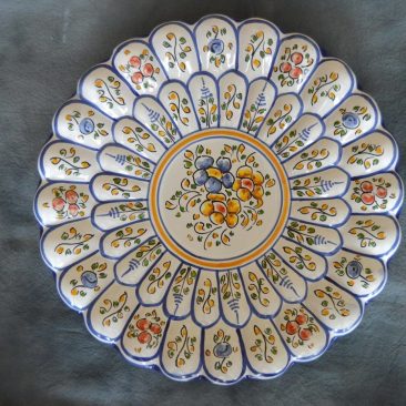 plato de cerámica