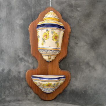 Aguamanil soporte de madera