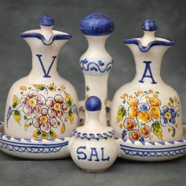 Vinagreras soporte 3 piezas