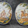Placa oval QUIJOTE de 20 cm.