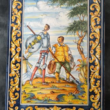 Placa 31,5 x 45 QUIJOTE-GRECA