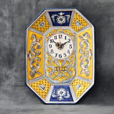 Reloj batea octogonal RENACIMIENTO 37X27