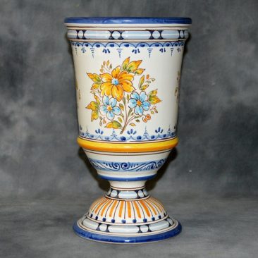Florero copa 25 cm.