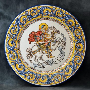 Plato liso SANTIAGO 42 cm