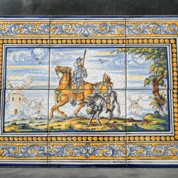 Cuadro QUIJOTE - GRECA 30X45