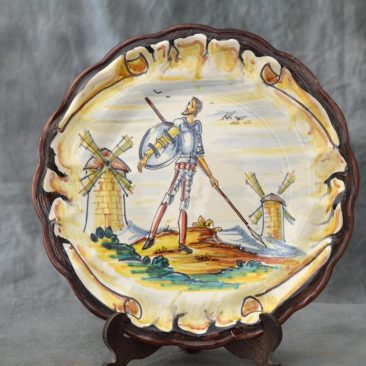 Plato de 18 cm. QUIJOTE