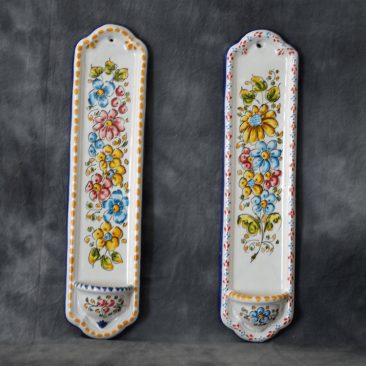 Pililla flores 36x9 cm.