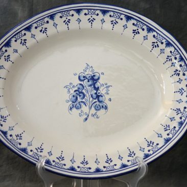 Vajilla-Bandeja oval 36 cm.