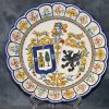 Heraldico plato 42 - GRECA FLORES