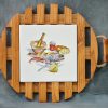 Paellero p cubremanteles 734 con azulejo de 15x15