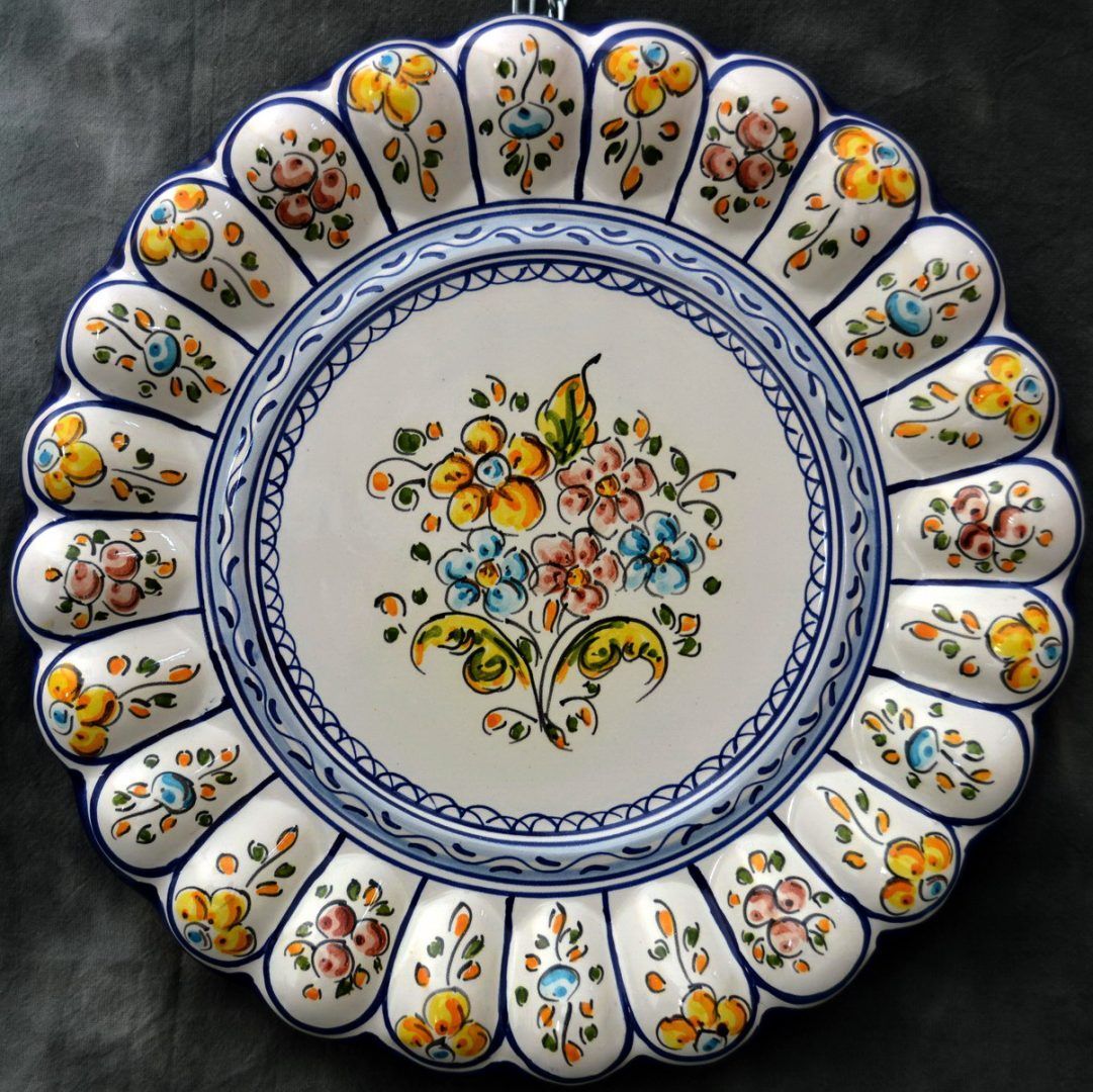 Plato agallonado AF -  30 cm.