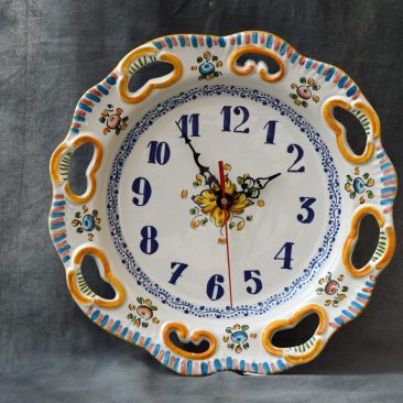 Reloj plato calado barroco 28