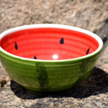Cuenco - sandia de 15 cm.