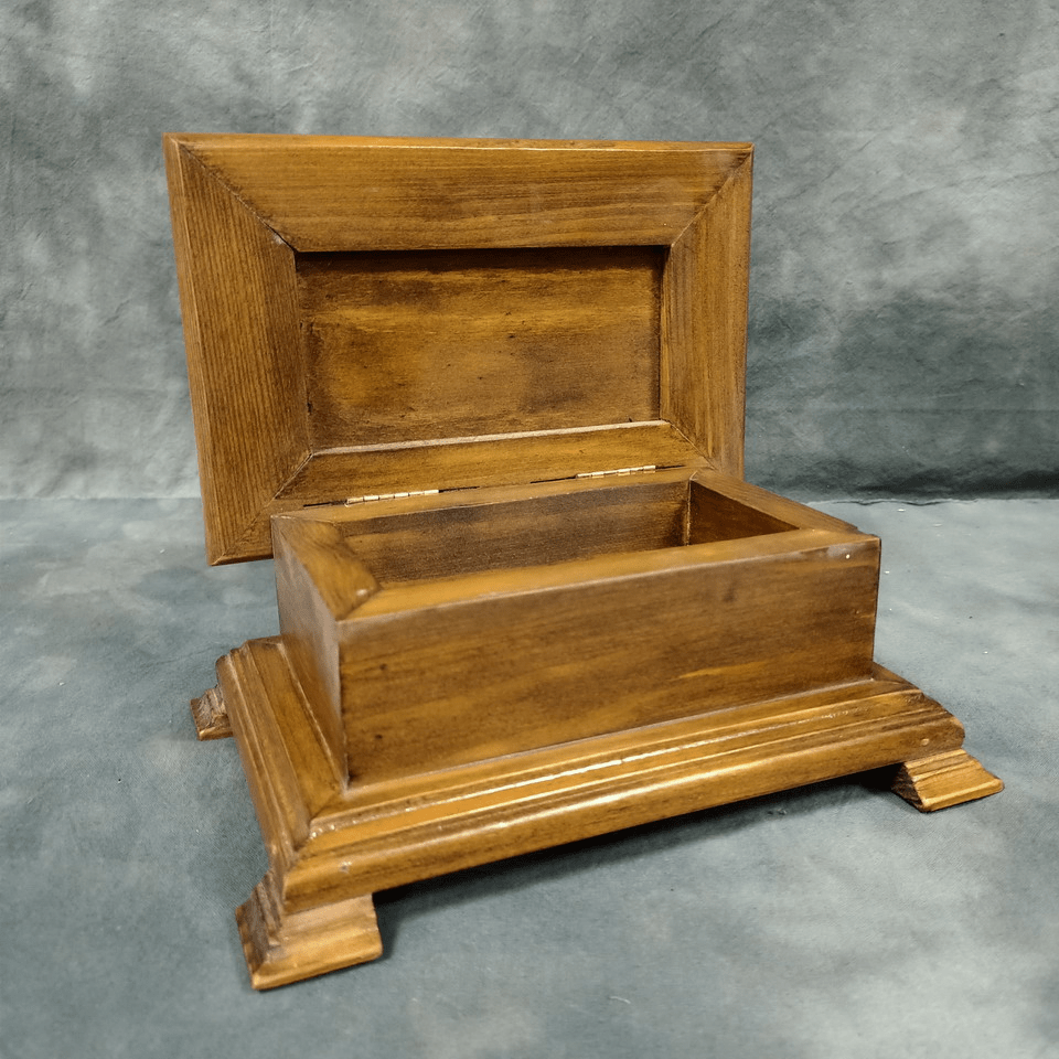 Caja de madera de Renacimiento