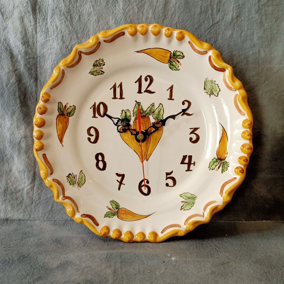 reloj cocina frutas